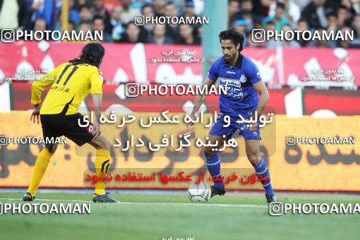 745346, Tehran, Iran, Iranian Hazfi Cup, Semi-Finals, Khorramshahr Cup, Esteghlal ۱ (4) v (5) ۱ Sepahan on 2013/03/30 at Azadi Stadium