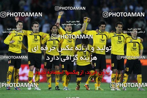 745328, Tehran, Iran, Iranian Hazfi Cup, Semi-Finals, Khorramshahr Cup, Esteghlal ۱ (4) v (5) ۱ Sepahan on 2013/03/30 at Azadi Stadium