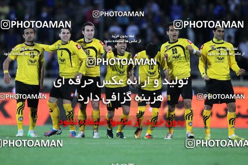 745339, Tehran, Iran, Iranian Hazfi Cup, Semi-Finals, Khorramshahr Cup, Esteghlal ۱ (4) v (5) ۱ Sepahan on 2013/03/30 at Azadi Stadium