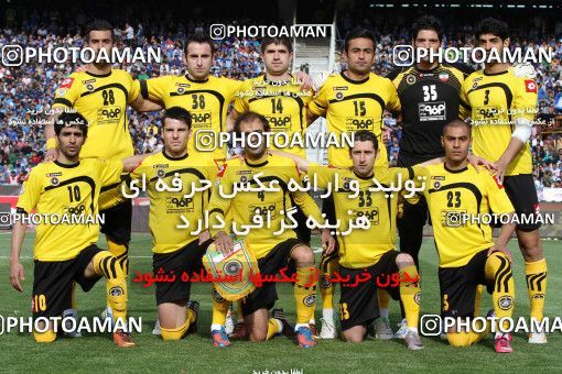 744879, Tehran, Iran, Iranian Hazfi Cup, Semi-Finals, Khorramshahr Cup, Esteghlal ۱ (4) v (5) ۱ Sepahan on 2013/03/30 at Azadi Stadium