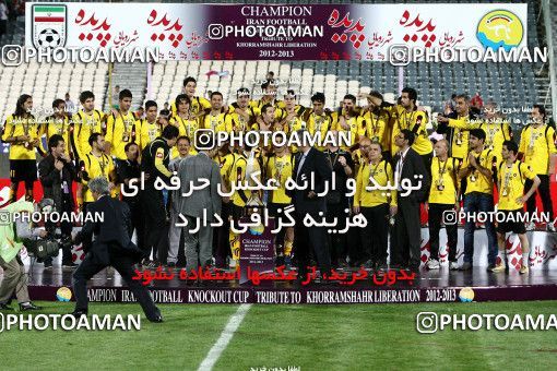 746283, Tehran, Iran, Iranian Hazfi Cup, Final, Khorramshahr Cup, Persepolis 2 (2) v (4) 2 Sepahan on 2013/05/05 at Azadi Stadium