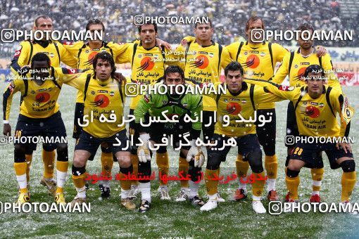 766286, Isfahan,Fooladshahr, Iran, Iran Pro League، Persian Gulf Cup، 2009-10 season، First Leg، Week 17، Sepahan 2 v ۱ Persepolis on 2009/11/28 at Foolad Shahr Stadium