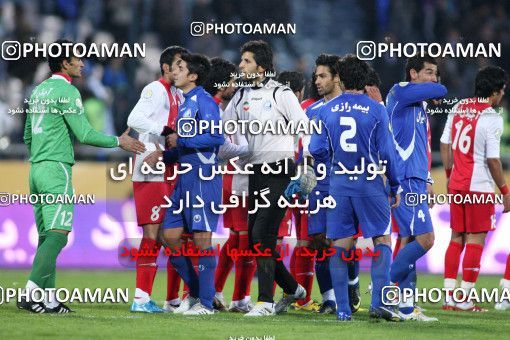 765789, Tehran, Iran, Iran Pro League، Persian Gulf Cup، 2009-10 season، Second Leg، Week 23، Esteghlal 2 v 2 Tractor S.C. on 2010/01/15 at Azadi Stadium