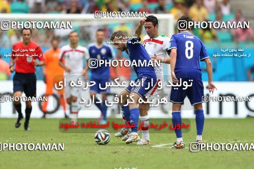 778044, Salvador, Brazil, 2014 FIFA World Cup, Group stage, Group F, Bosnia [*parameter:140*] v [*parameter:139*] Iran on 2014/06/25 at Itaipava Fonte Nova Arena