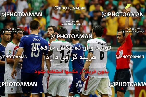 788366, Salvador, Brazil, 2014 FIFA World Cup, Group stage, Group F, Bosnia [*parameter:140*] v [*parameter:139*] Iran on 2014/06/25 at Itaipava Fonte Nova Arena