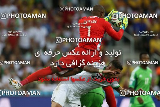 788076, Curitiba, Brazil, 2014 FIFA World Cup, Group stage, Group F, Iran [*parameter:140*] v [*parameter:139*] Nigeia on 2014/06/16 at ورزشگاه بایکسادای