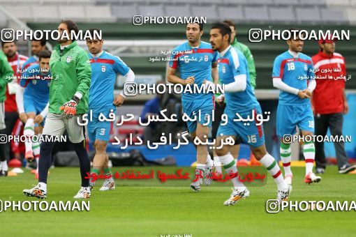 787719, Sao Paulo, Brazil, 2014 FIFA World Cup, Iran National Football Team Training Session on 2014/06/15 at کمپ کورینتیانس