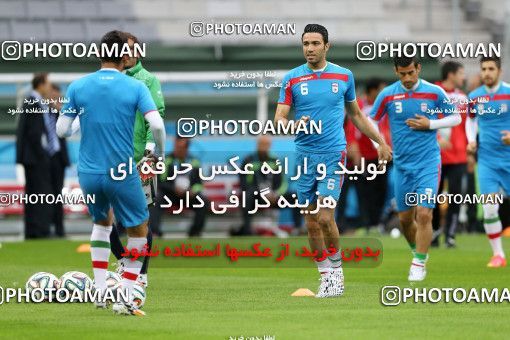 787655, Sao Paulo, Brazil, 2014 FIFA World Cup, Iran National Football Team Training Session on 2014/06/15 at کمپ کورینتیانس