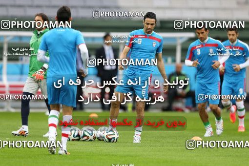 787606, Sao Paulo, Brazil, 2014 FIFA World Cup, Iran National Football Team Training Session on 2014/06/15 at کمپ کورینتیانس