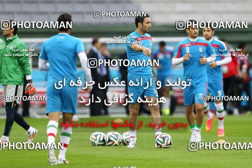 787713, Sao Paulo, Brazil, 2014 FIFA World Cup, Iran National Football Team Training Session on 2014/06/15 at کمپ کورینتیانس