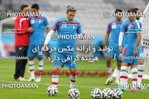 787624, Sao Paulo, Brazil, 2014 FIFA World Cup, Iran National Football Team Training Session on 2014/06/15 at کمپ کورینتیانس