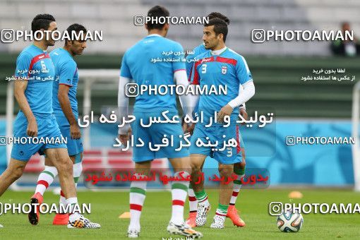 787594, Sao Paulo, Brazil, 2014 FIFA World Cup, Iran National Football Team Training Session on 2014/06/15 at کمپ کورینتیانس