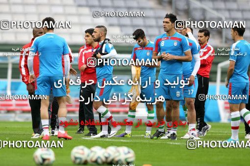 787608, Sao Paulo, Brazil, 2014 FIFA World Cup, Iran National Football Team Training Session on 2014/06/15 at کمپ کورینتیانس