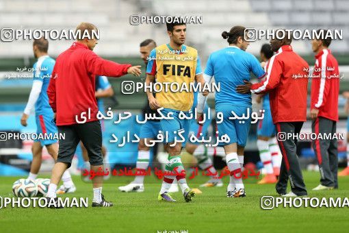 787579, Sao Paulo, Brazil, 2014 FIFA World Cup, Iran National Football Team Training Session on 2014/06/15 at کمپ کورینتیانس