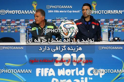 787664, Sao Paulo, Brazil, 2014 FIFA World Cup, Iran National Football Team Training Session on 2014/06/15 at کمپ کورینتیانس