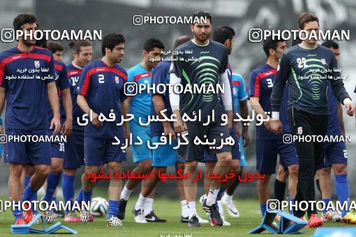 787545, Sao Paulo, Brazil, 2014 FIFA World Cup, Iran National Football Team Training Session on 2014/06/14 at کمپ کورینتیانس