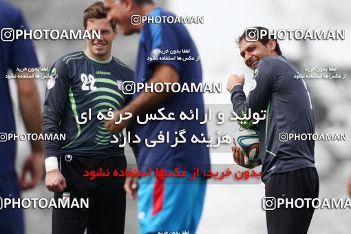 787495, Sao Paulo, Brazil, 2014 FIFA World Cup, Iran National Football Team Training Session on 2014/06/14 at کمپ کورینتیانس