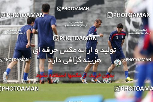 787549, Sao Paulo, Brazil, 2014 FIFA World Cup, Iran National Football Team Training Session on 2014/06/14 at کمپ کورینتیانس