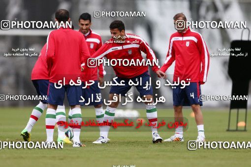 787377, Sao Paulo, Brazil, 2014 FIFA World Cup, Iran National Football Team Training Session on 2014/06/10 at کمپ کورینتیانس