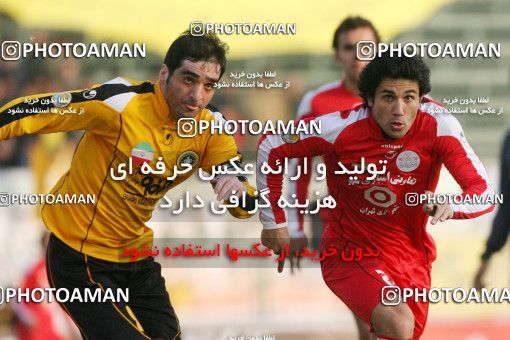 798555, Isfahan,Fooladshahr, Iran, Iran Pro League، Persian Gulf Cup، 2007-08 season، First Leg، Week 17، Sepahan 2 v ۱ Persepolis on 2007/12/31 at Foolad Shahr Stadium