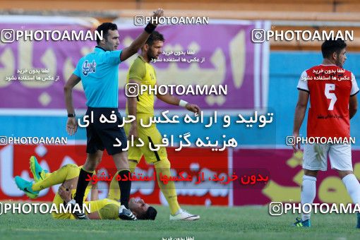 848934, Tehran, , Iranian Hazfi Cup, 1.16 round, Khorramshahr Cup, Rah Ahan ۱ v 2 Khooneh be Khooneh on 2017/09/09 at Ekbatan Stadium