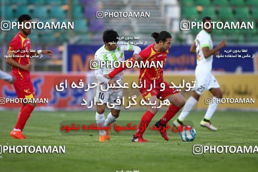 824054, Isfahan,Fooladshahr, [*parameter:4*], Iran Pro League، Persian Gulf Cup، 2016-17 season، Second Leg، Week 24، Zob Ahan Esfahan ۱ v ۱ Naft Tehran on 2017/03/09 at Foolad Shahr Stadium