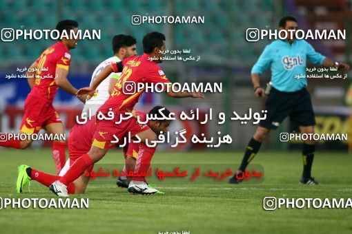 823965, Isfahan,Fooladshahr, [*parameter:4*], Iran Pro League، Persian Gulf Cup، 2016-17 season، Second Leg، Week 24، Zob Ahan Esfahan ۱ v ۱ Naft Tehran on 2017/03/09 at Foolad Shahr Stadium