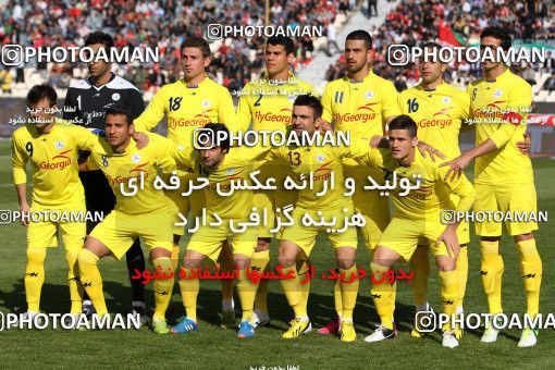 838911, Tehran, [*parameter:4*], Iran Pro League، Persian Gulf Cup، 2012-13 season، Second Leg، Week 25، Naft Tehran ۱ v ۱ Persepolis on 2013/02/09 at Azadi Stadium