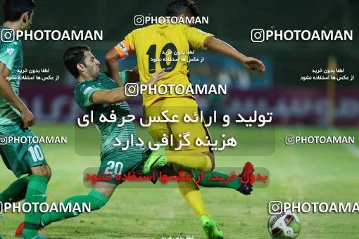 878768, Isfahan,Fooladshahr, , جام حذفی فوتبال ایران, 1.16 round, Khorramshahr Cup, Zob Ahan Esfahan 1 v 1 Fajr-e Sepasi Shiraz on 2017/09/08 at Foolad Shahr Stadium