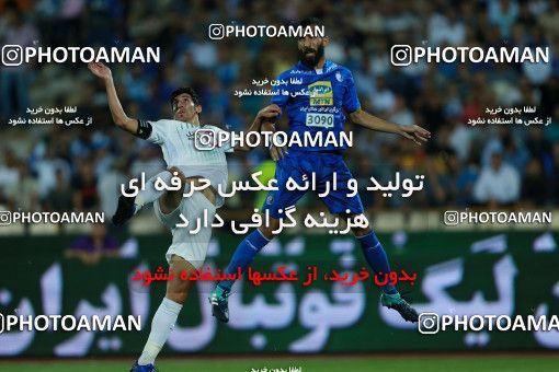 857208, Tehran, [*parameter:4*], Iran Pro League، Persian Gulf Cup، 2017-18 season، First Leg، Week 7، Esteghlal ۱ v ۱ Zob Ahan Esfahan on 2017/09/20 at Azadi Stadium