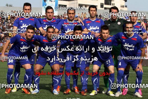 862795, Rasht, Iran, Iranian Hazfi Cup, Semi-Finals, Khorramshahr Cup, Damash Gilan ۱ (3) v (5) ۱ Persepolis on 2013/04/06 at Shahid Dr. Azodi Stadium