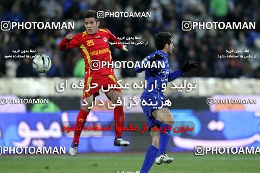 1051985, Tehran, [*parameter:4*], Iran Pro League، Persian Gulf Cup، 2011-12 season، Second Leg، Week 21، Esteghlal 2 v ۱ Foulad Khouzestan on 2012/01/25 at Azadi Stadium