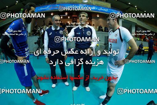 895774, Tehran, Iran, Iran Volleyball Super League، Shahid Hojaji Cup، 2017-18 season، First Leg، Week 1، Paykan 2 v 3 Shahrdari Tabriz on 2017/10/08 at Azadi Indoor Stadium