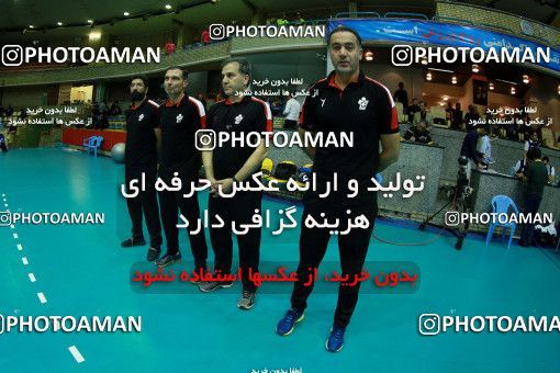 895990, Tehran, Iran, Iran Volleyball Super League، Shahid Hojaji Cup، 2017-18 season، First Leg، Week 1، Paykan 2 v 3 Shahrdari Tabriz on 2017/10/08 at Azadi Indoor Stadium