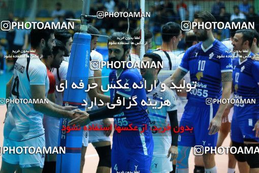 895805, Tehran, Iran, Iran Volleyball Super League، Shahid Hojaji Cup، 2017-18 season، First Leg، Week 1، Paykan 2 v 3 Shahrdari Tabriz on 2017/10/08 at Azadi Indoor Stadium