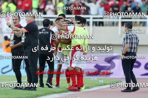 900097, Ahvaz, [*parameter:4*], لیگ برتر فوتبال ایران، Persian Gulf Cup، Week 9، First Leg، Esteghlal Khouzestan 1 v 3 Persepolis on 2017/10/12 at Ahvaz Ghadir Stadium