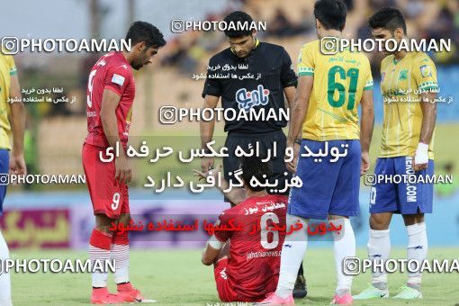 906611, Tehran, Iran, Iran Pro League، Persian Gulf Cup، 2017-18 season، First Leg، Week 9، Sanat Naft Abadan ۱ v ۰ Naft Tehran on 2017/10/13 at Takhti Stadium Abadan