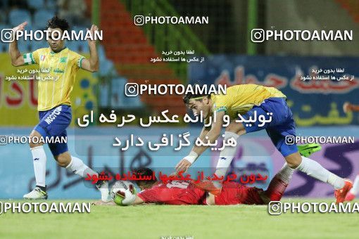 906188, Tehran, Iran, Iran Pro League، Persian Gulf Cup، 2017-18 season، First Leg، Week 9، Sanat Naft Abadan ۱ v ۰ Naft Tehran on 2017/10/13 at Takhti Stadium Abadan