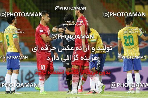 906778, Tehran, Iran, Iran Pro League، Persian Gulf Cup، 2017-18 season، First Leg، Week 9، Sanat Naft Abadan ۱ v ۰ Naft Tehran on 2017/10/13 at Takhti Stadium Abadan