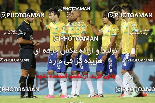 906507, Tehran, Iran, Iran Pro League، Persian Gulf Cup، 2017-18 season، First Leg، Week 9، Sanat Naft Abadan ۱ v ۰ Naft Tehran on 2017/10/13 at Takhti Stadium Abadan