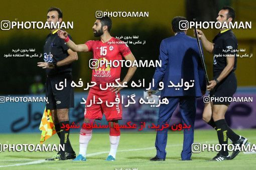 906835, Tehran, Iran, Iran Pro League، Persian Gulf Cup، 2017-18 season، First Leg، Week 9، Sanat Naft Abadan ۱ v ۰ Naft Tehran on 2017/10/13 at Takhti Stadium Abadan