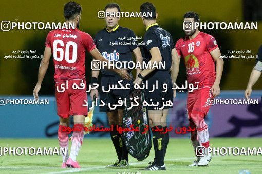 906821, Tehran, Iran, Iran Pro League، Persian Gulf Cup، 2017-18 season، First Leg، Week 9، Sanat Naft Abadan ۱ v ۰ Naft Tehran on 2017/10/13 at Takhti Stadium Abadan