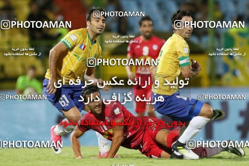 906860, Tehran, Iran, Iran Pro League، Persian Gulf Cup، 2017-18 season، First Leg، Week 9، Sanat Naft Abadan ۱ v ۰ Naft Tehran on 2017/10/13 at Takhti Stadium Abadan