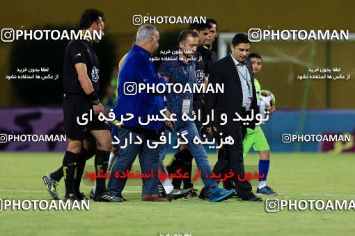 903231, Tehran, Iran, Iran Pro League، Persian Gulf Cup، 2017-18 season، First Leg، Week 9، Sanat Naft Abadan ۱ v ۰ Naft Tehran on 2017/10/13 at Takhti Stadium Abadan