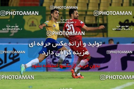 903266, Tehran, Iran, Iran Pro League، Persian Gulf Cup، 2017-18 season، First Leg، Week 9، Sanat Naft Abadan ۱ v ۰ Naft Tehran on 2017/10/13 at Takhti Stadium Abadan