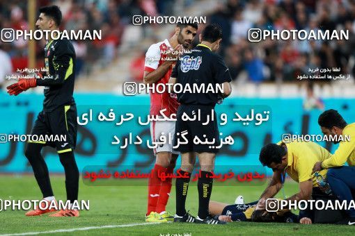 906959, Tehran, , جام حذفی فوتبال ایران, 1/16 stage, Khorramshahr Cup, Persepolis 2 v 0 Naft Tehran on 2017/10/21 at Azadi Stadium