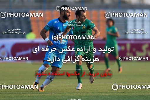 937222, Tehran,Shahr Qods, [*parameter:4*], Iran Pro League، Persian Gulf Cup، 2017-18 season، First Leg، Week 12، Paykan ۱ v ۱ Sanat Naft Abadan on 2017/11/15 at Shahr-e Qods Stadium