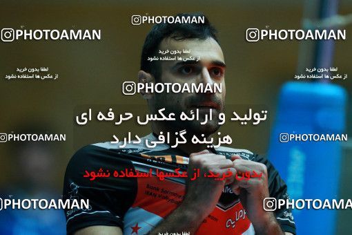 954078, Tehran, Iran, Iran Volleyball Super League، Shahid Hojaji Cup، 2017-18 season، First Leg، Week 3، Sarmayeh Bank 3 v ۱ Paykan on 2017/10/18 at Volleyball House of Tehran