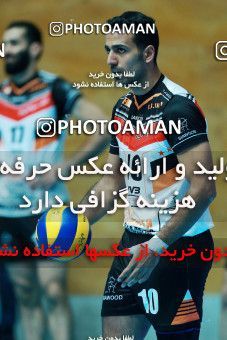 954027, Tehran, Iran, Iran Volleyball Super League، Shahid Hojaji Cup، 2017-18 season، First Leg، Week 3، Sarmayeh Bank 3 v ۱ Paykan on 2017/10/18 at Volleyball House of Tehran