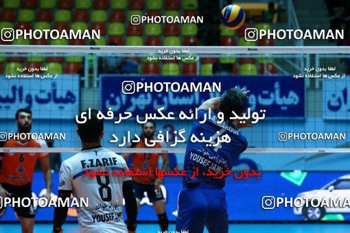 955016, Tehran, Iran, Iran Volleyball Super League، Shahid Hojaji Cup، 2017-18 season، First Leg، Week 4، Paykan 3 v 2 Saipa on 2017/10/25 at Volleyball House of Tehran